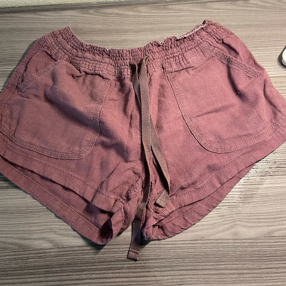 Altered state linen shorts